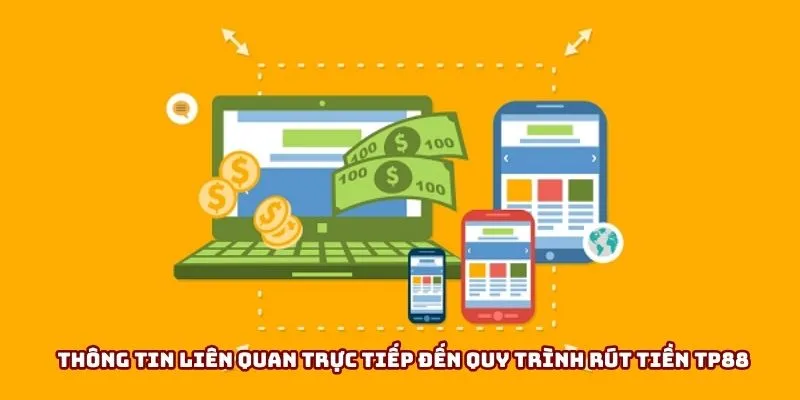 Thông tin liên quan trực tiếp đến quy trình rút tiền TP88